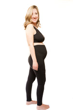 Load image into Gallery viewer, Maternity Full Panel Leggings with Pockets
